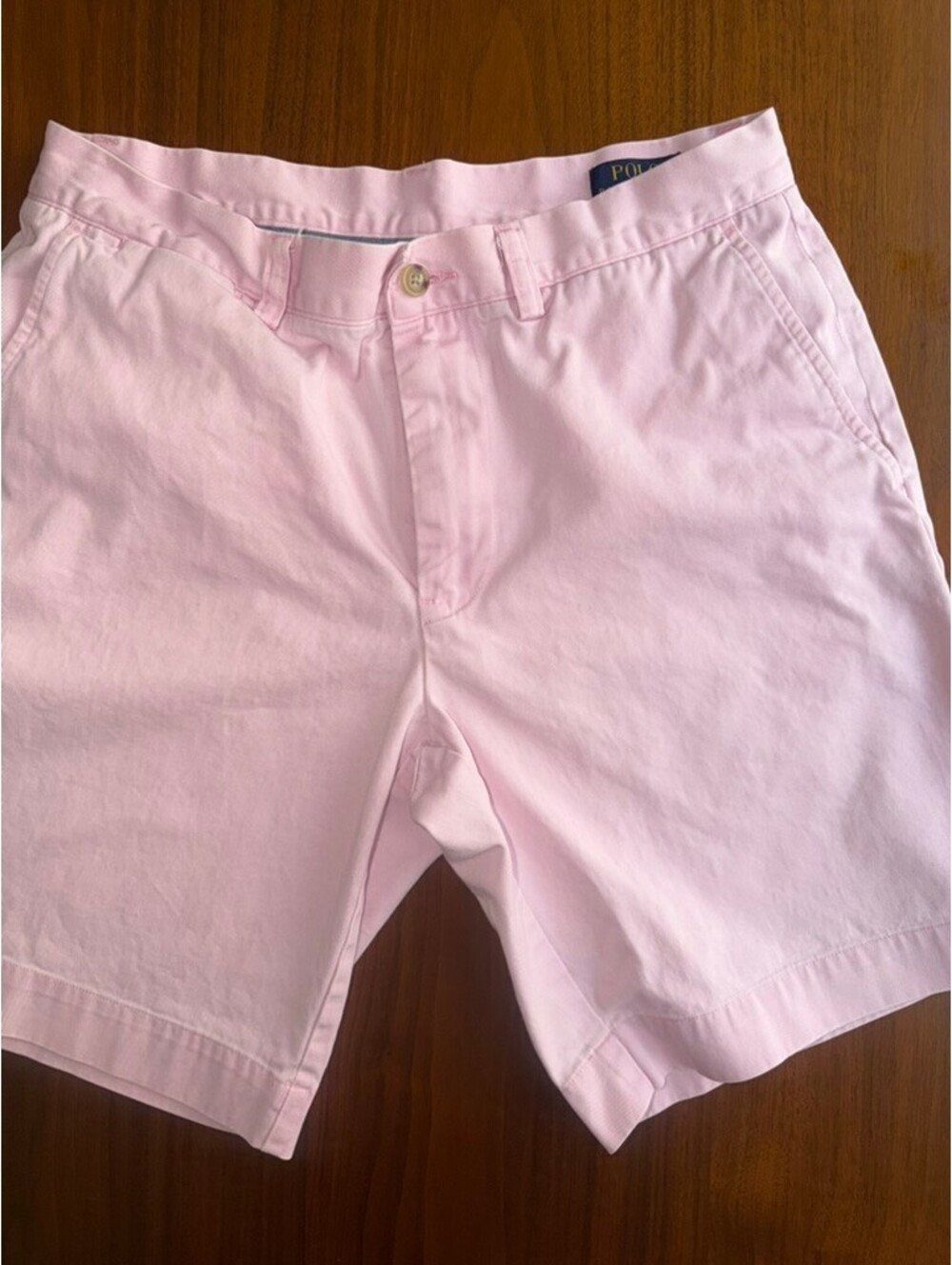 Polo Ralph Lauren Pink Cotton Chino Shorts - Size 32